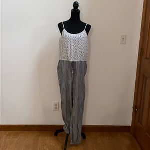 JCrew linen jumpsuit